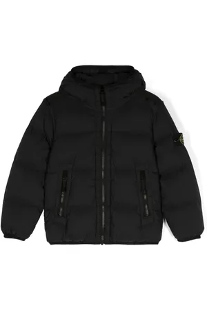 Stone Island Gefütterte Jacke mit Kompass-Patch