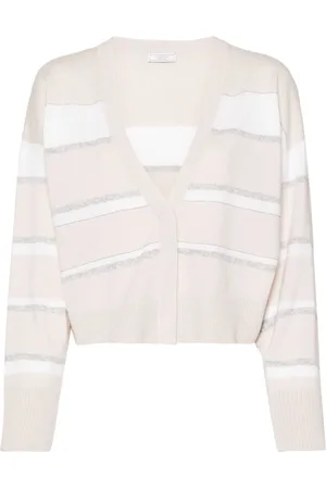 PESERICO SIGN Cardigan mit Perlen