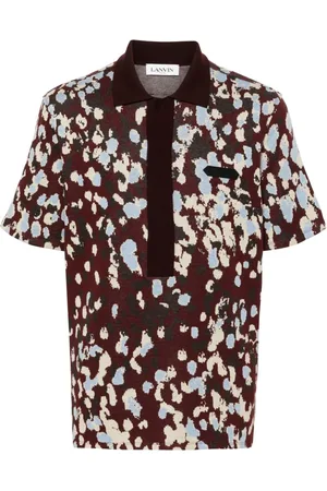 Lanvin Poloshirt mit Jacquardmuster