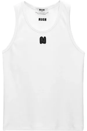 Msgm Geripptes Trägershirt