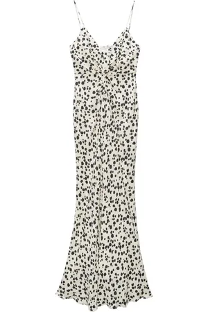 Msgm Maxikleid mit Punkte-Print