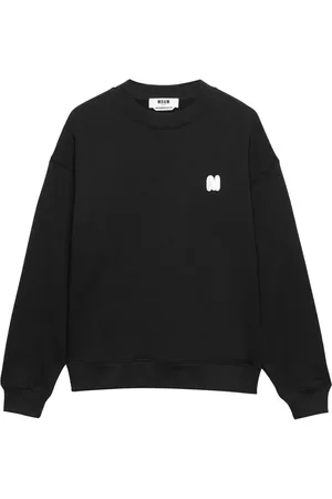 Msgm Sweatshirt mit Logo-Patch