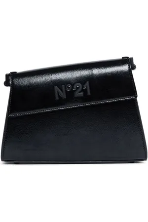 Nº21 Schultertasche mit Logo-Prägung