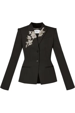 Erdem Blazer mit Kristallen