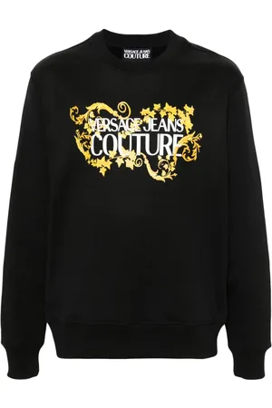 VERSACE Sweatshirt mit Logo-Print
