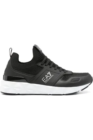 EA7 Klobige Sneakers mit Logo-Prägung