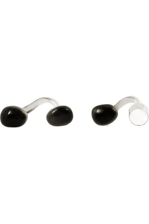 DRIES VAN NOTEN Offenes Ring-Set mit Schmucksteinen