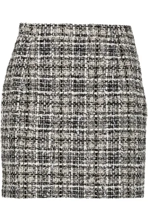 Alessandra Rich Minirock aus Tweed