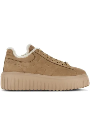 Hogan H-Stripes Sneakers aus Wildleder