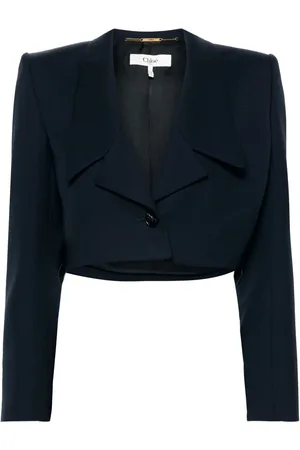 Chloé Einreihiger Cropped-Blazer