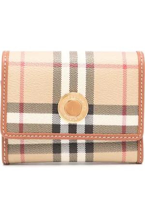 Burberry Kleines Portemonnaie mit Check