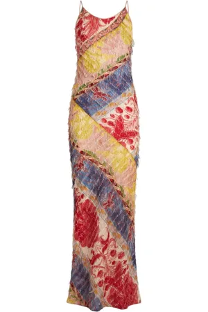 Etro Kleid aus Seidengemisch mit Blumen-Print