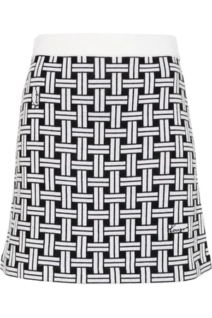 Kenzo Minirock mit Jacquardmuster