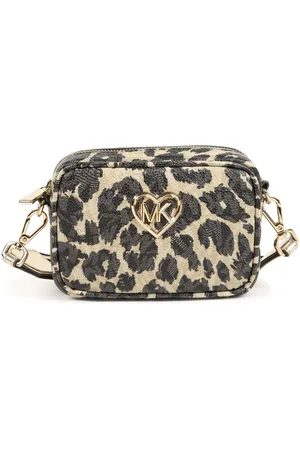 Michael Kors Schultertasche mit Geparden-Print