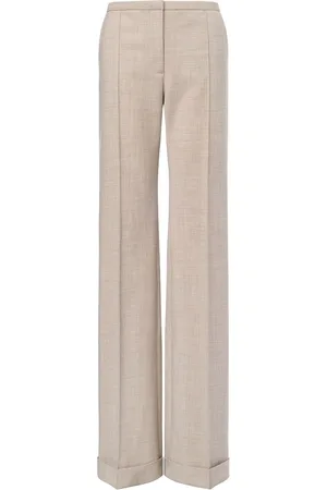 Serafini Gerade Hose mit Faltendetail
