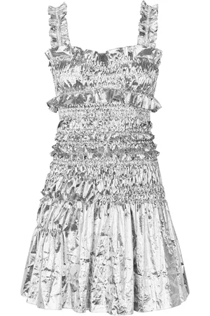 Cecilie Bahnsen Gesmoktes Minikleid