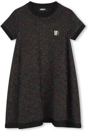 DKNY Kleid mit Logo-Print