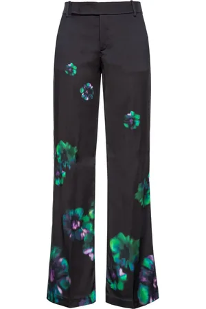 Pinko Poitiers Hose mit blumigem Print