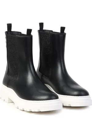 Karl Lagerfeld Stiefeletten mit Logo-Print