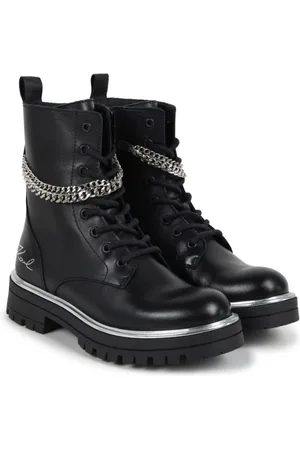 Karl Lagerfeld Stiefeletten aus Leder
