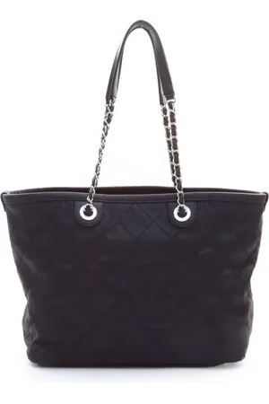 CHANEL 2014 pre-owned Shopper mit Steppung und CC-Motiv