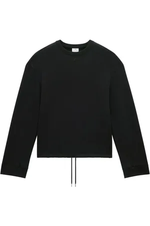 Courrèges Fleecepullover mit Stretchbund