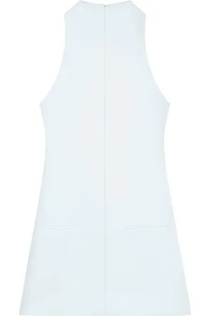 Courrèges Twill-Kleid in A-Linie