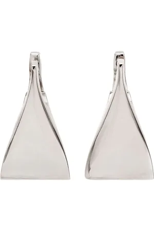 Courrèges Ohrringe mit geometrischer Form