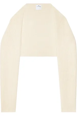 Courrèges Cropped-Bolero aus Wolle