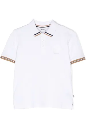 HUGO BOSS Poloshirt mit Streifendetail