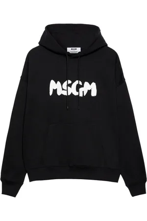 Msgm Hoodie mit Logo-Print