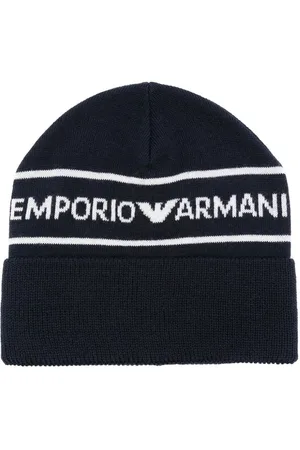 Emporio Armani Mütze mit Jacquard-Logo
