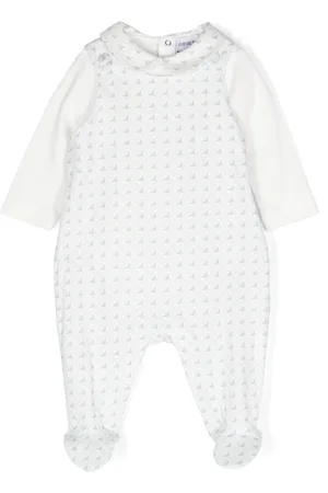 Emporio Armani Strampler-Set mit Logo-Print