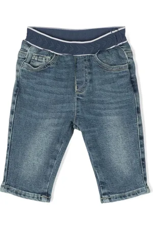Emporio Armani Halbhohe Tapered-Jeans