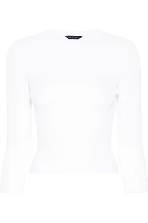 Balenciaga Lochstrick-Pullover mit BB-Muster