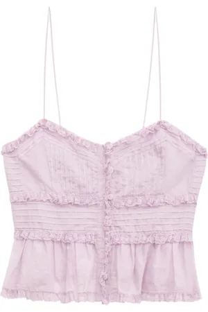 Marant Etoile Gloria Cropped-Bluse