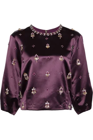 Jenny Packham Disco Top aus Satin