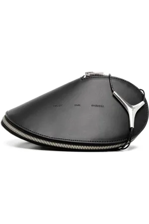 HELIOT EMIL Kuriertasche mit graviertem Detail
