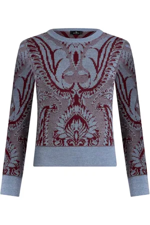 Etro Jacke mit Blumenjacquard-Strick