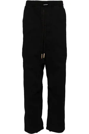 11 BY BORIS BIDJAN SABERI Straight-Leg-Hose mit Kordelzug