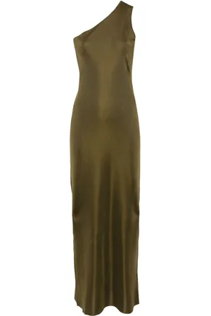 Saint Laurent Asymmetrisches Maxikleid