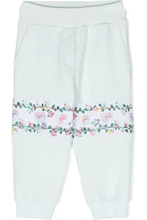 Chiara Ferragni X Monnalisa Jogginghose mit Eyelike-Print