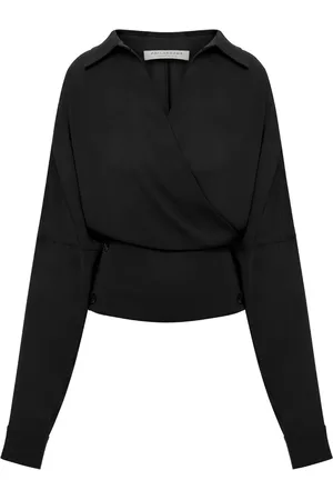 Serafini Bluse mit V-Ausschnitt