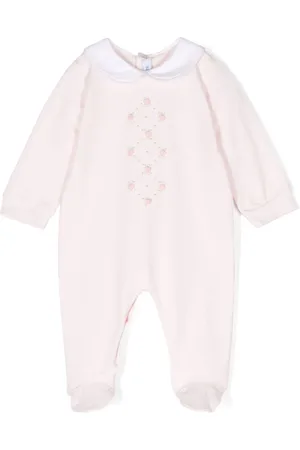 SIOLA Pyjama mit Blumenstickerei