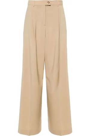Sportmax Halbhohe Palazzohose