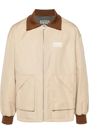 Kenzo Wendbare Jacke mit Logo-Patch