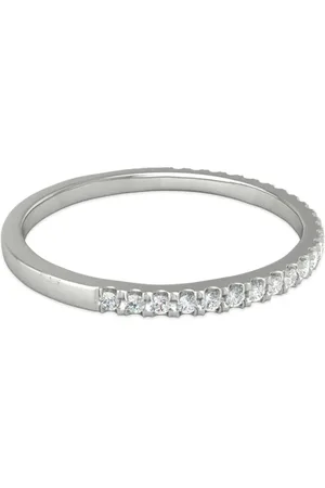 VEYNOU 18kt recycelter Mara Weißgoldring mit Diamanten