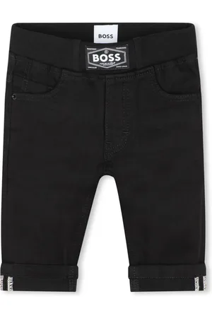 HUGO BOSS Jeans mit Logo-Applikation