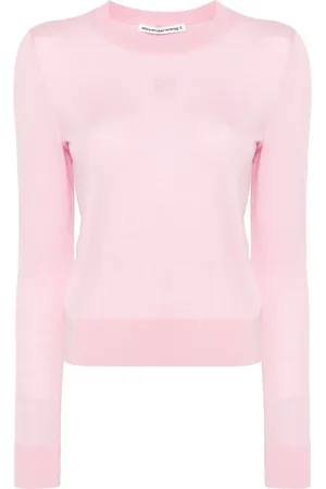 Alexander Wang Pullover mit Intarsien-Logo
