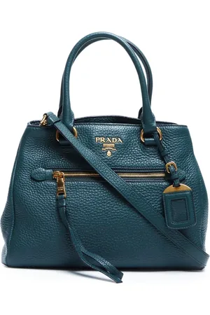 Prada Handtasche mit Logo-Applikation